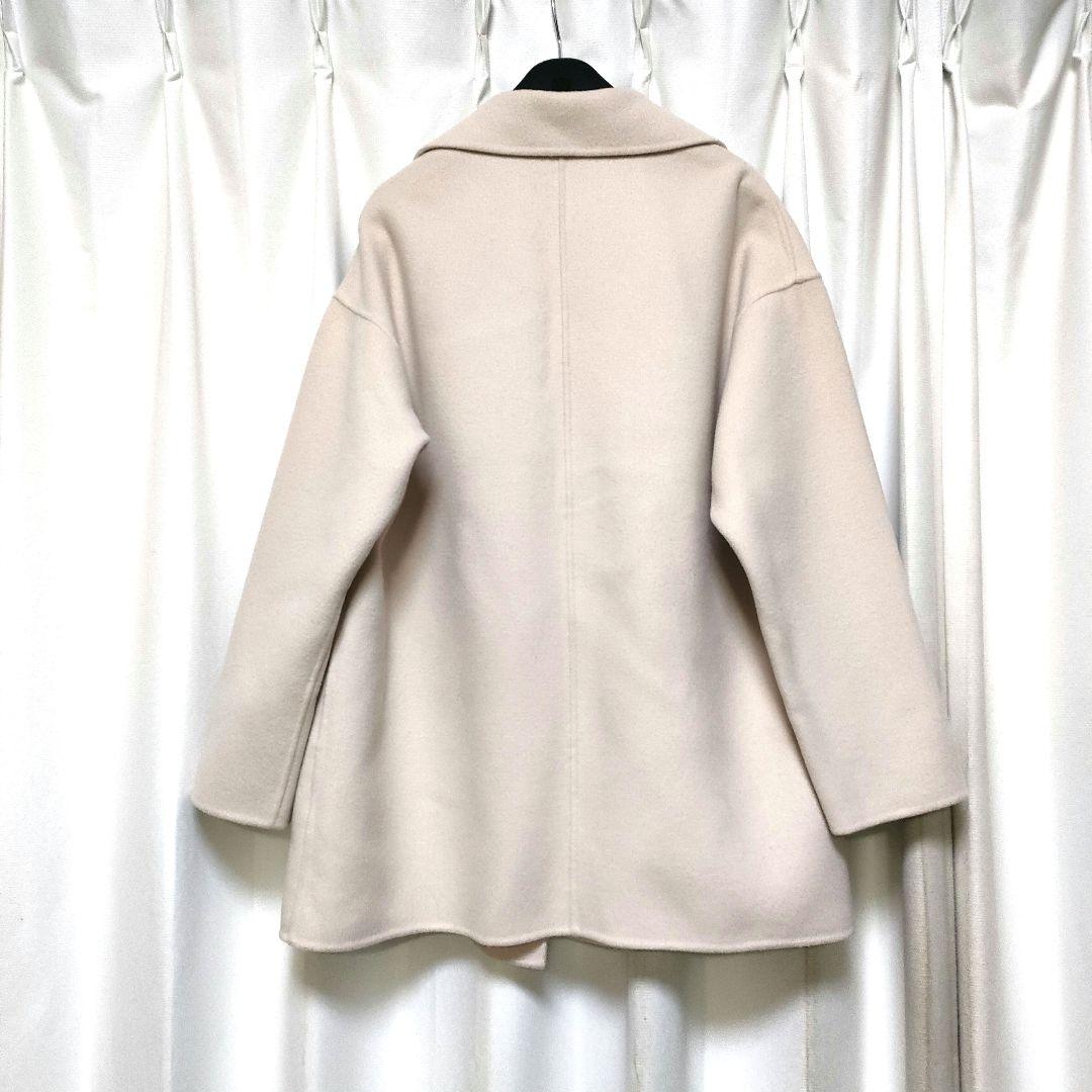 状態良好】ロートレアモン ハーフ ウールリバーコート 38 - メルカリ