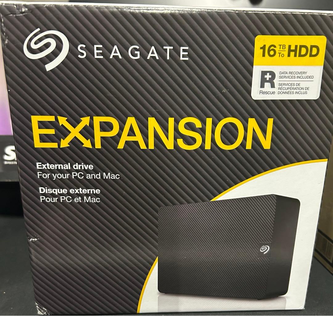 Seagate Expansion デスクトップ 3.5インチ 16TB Amazon.com: Seagate Expansion Desktop 16TB External Hard Drive HDD