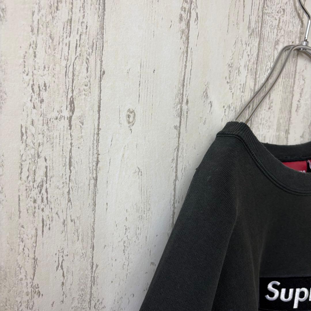激レア】SUPREME シュプリーム スウェット トレーナー ボックスロゴ 黒