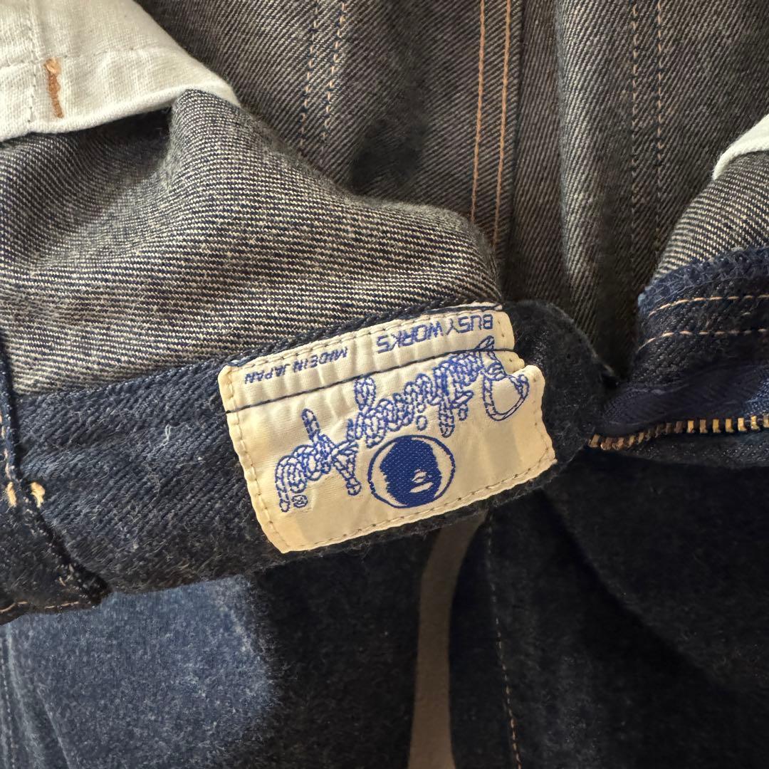 初期 A・BATHING APE インディゴ デニムパンツ ジーンズ - メルカリ