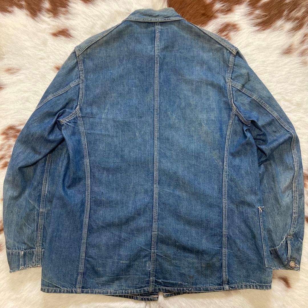 30s カバーオール 月桂樹デカボタンチェンジボタン 大戦 40s