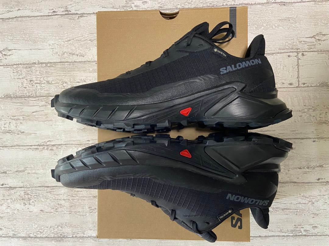 サロモン SALOMON ALPHACROSS 5 Gore-TEX 28cm - メルカリ