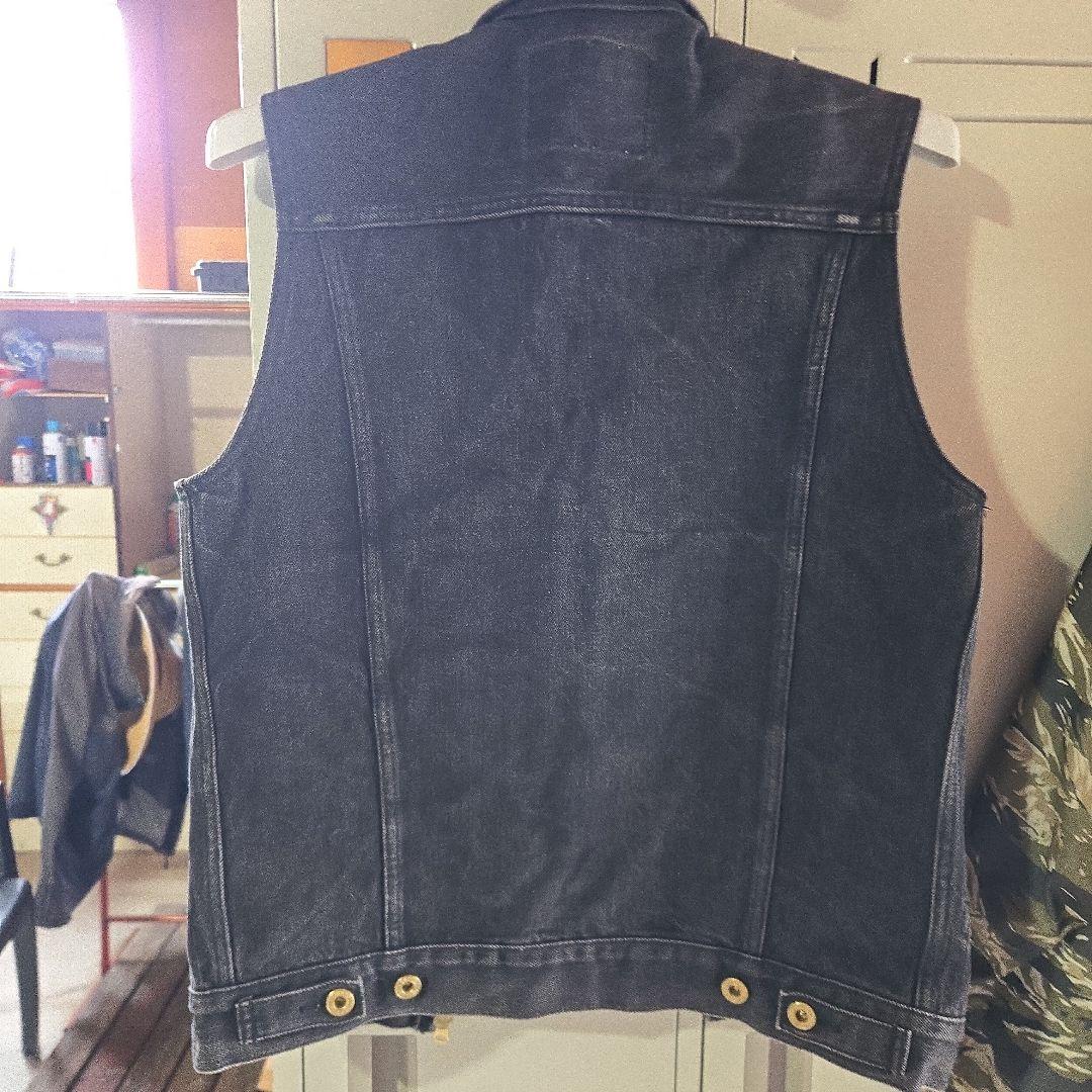 vise redtail デニムベスト Mサイズ