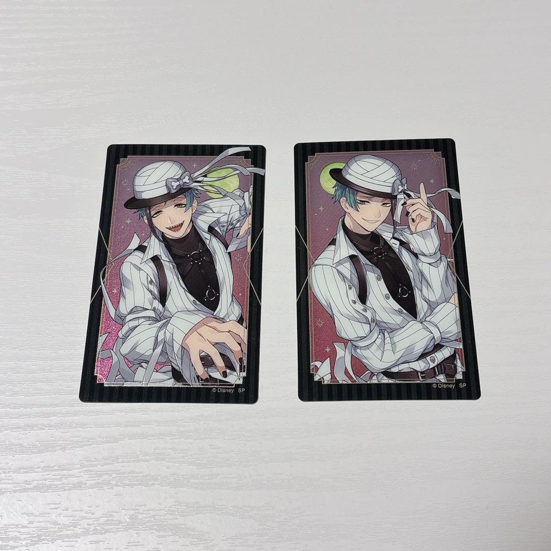 ツイステ ハロウィン メタルクリアカード フロイド ジェイド - メルカリ