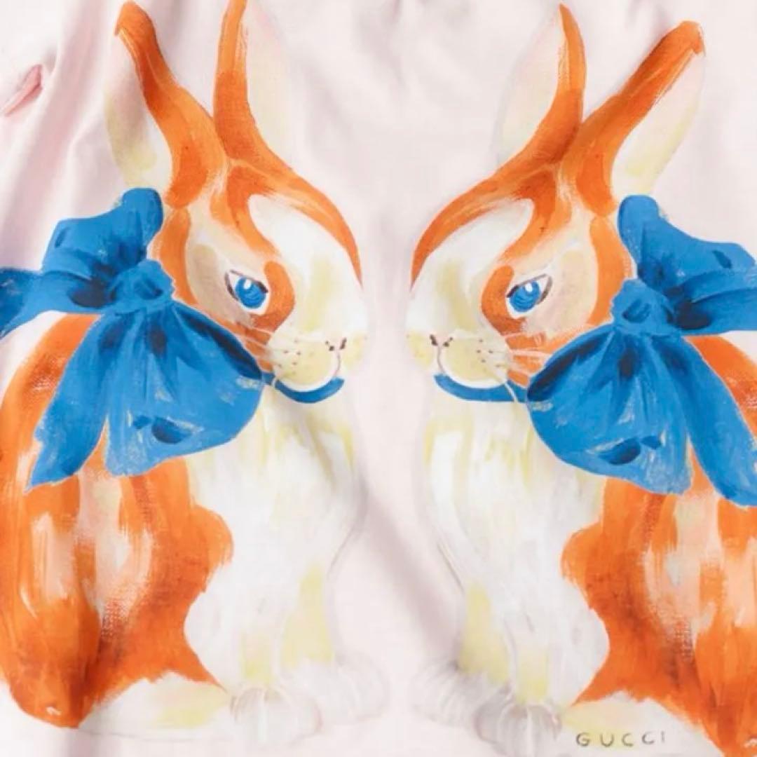 新品！GUCCI×ロンハーマンコラボ Tシャツ サイズ10 ピンク - メルカリ