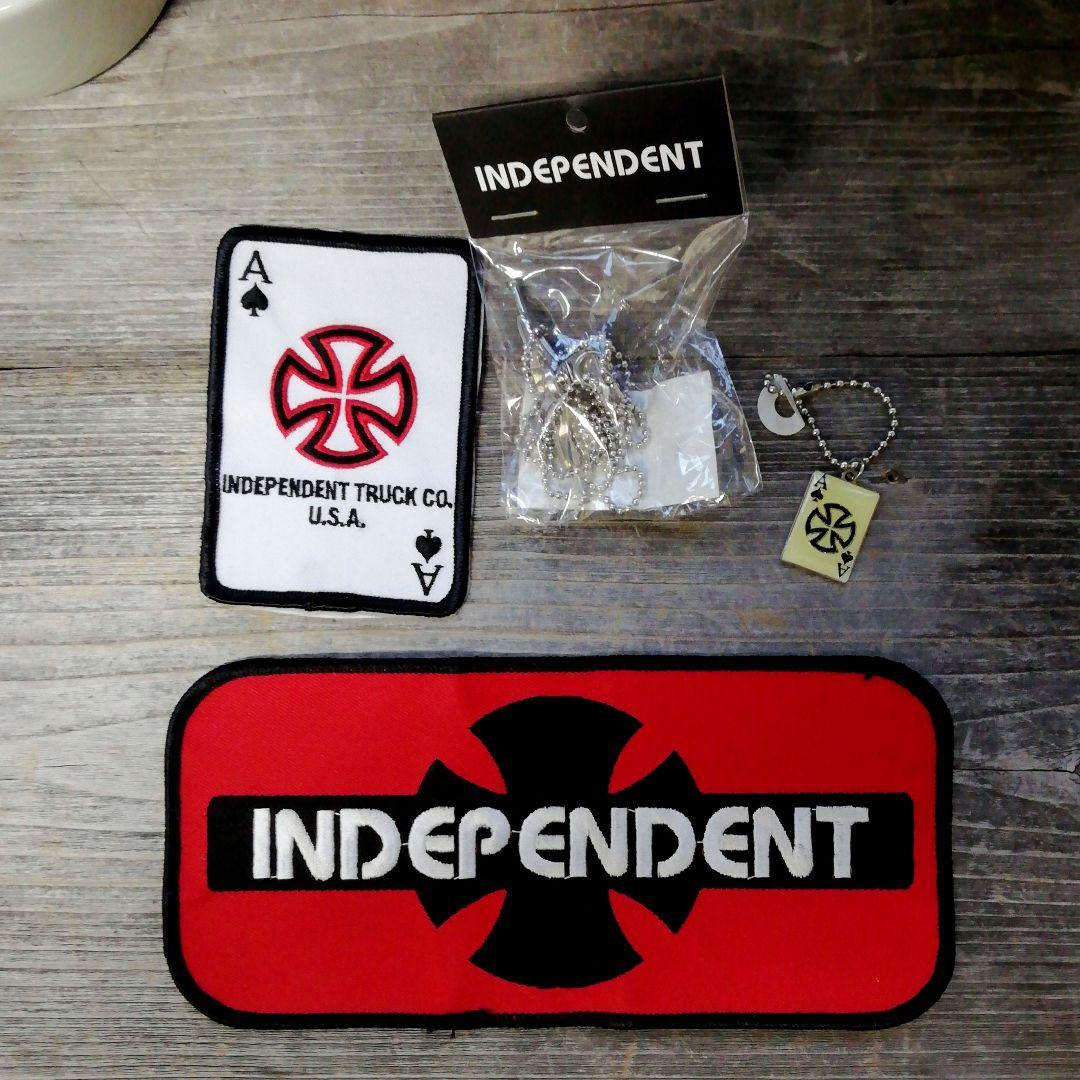インディペンデント　Independent　キーホルダー　ネックレス　ワッペン INDEPENDENT SKATEBOARD キーホルダー アクセサリー インディペン