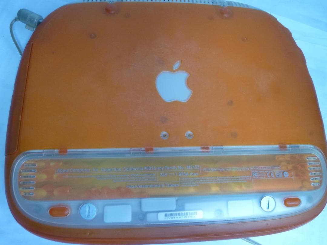 Apple iBook G3 クラムシェル 12インチ タンジェリン ビネガー