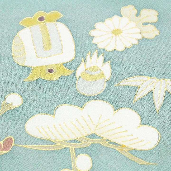 入学園式・ご結婚式・お茶会に♪ 大人気モチーフ【宝尽くし文様】 新品