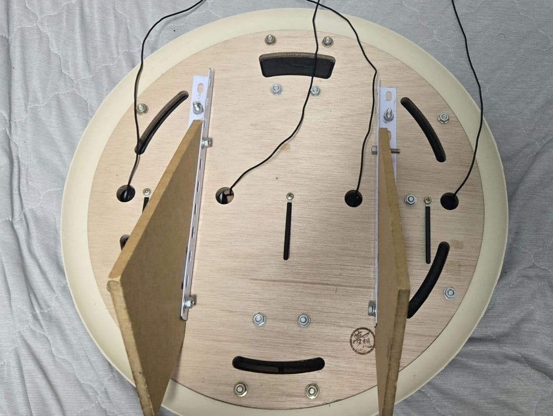 おうち太鼓】AC互換基盤 新面+鉄板+サイレンサ+リムリング+台座 太鼓の