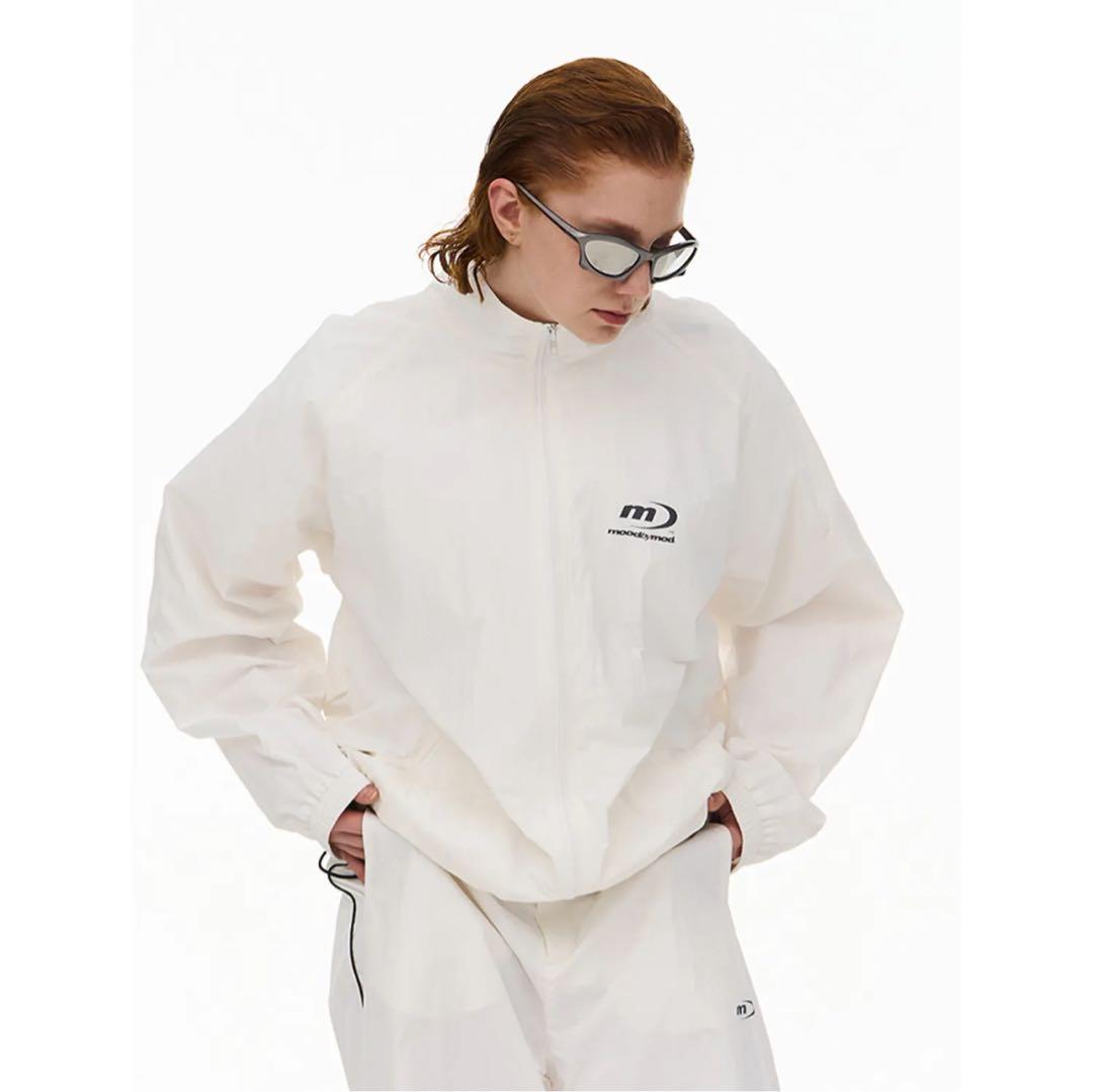 MODITEC ホワイト ナイロンジャケット セットアップ - メルカリ