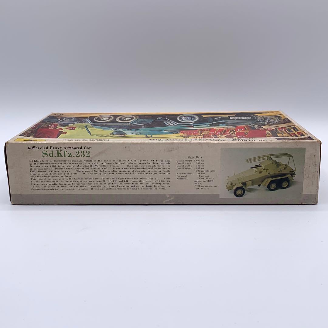 未組立 ジャンク ミドリKSN 1/40 装甲車シリーズ7 ドイツ 6輪重装甲車