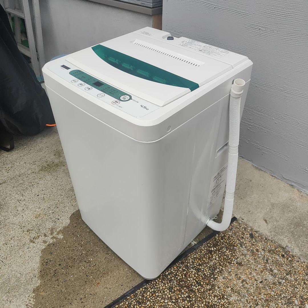 YAMADA 4.5kg 全自動洗濯機 YWM-T45G1 福岡県より