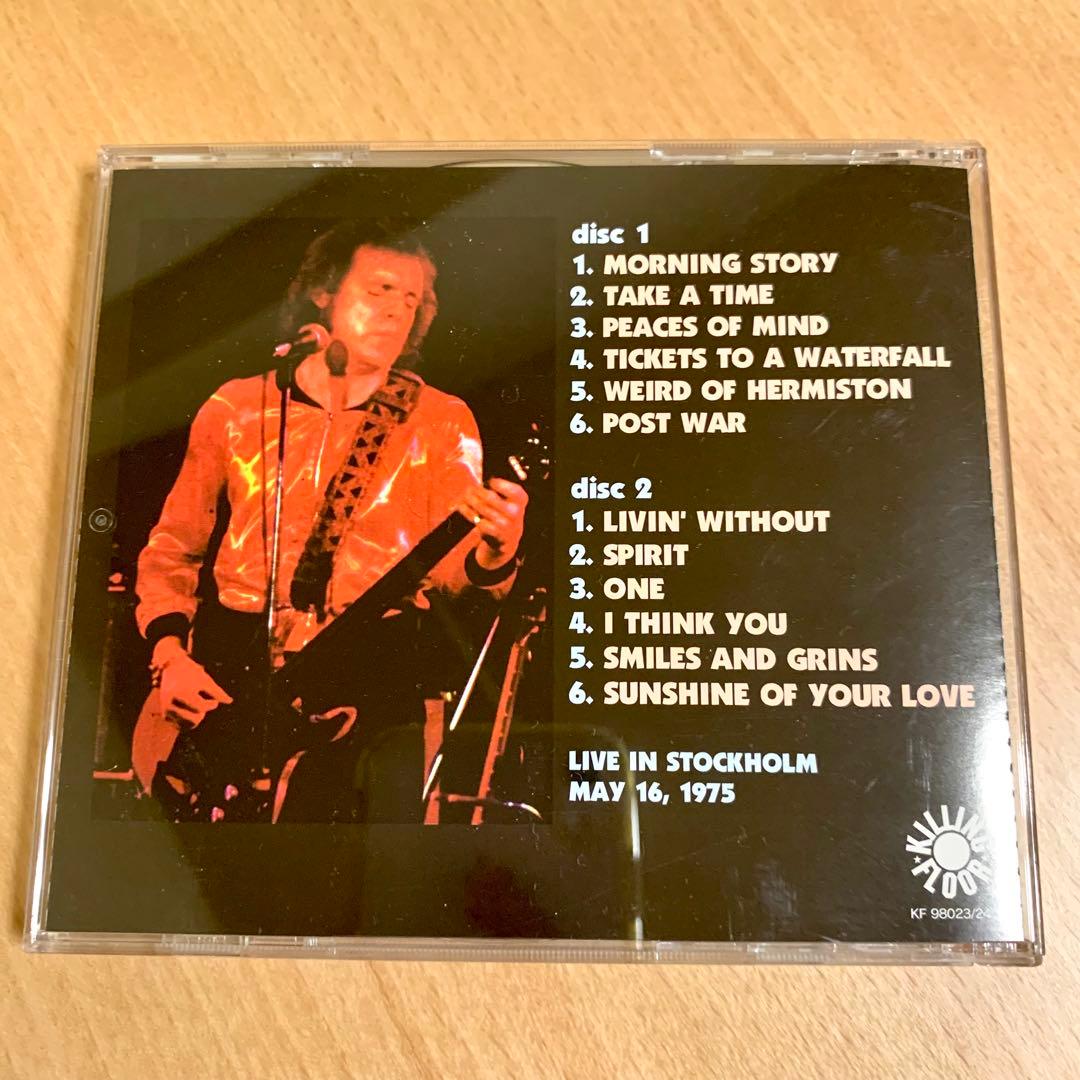 美品】 ジャック・ブルース＆ミック・テイラー LIVE 1975 （2枚組