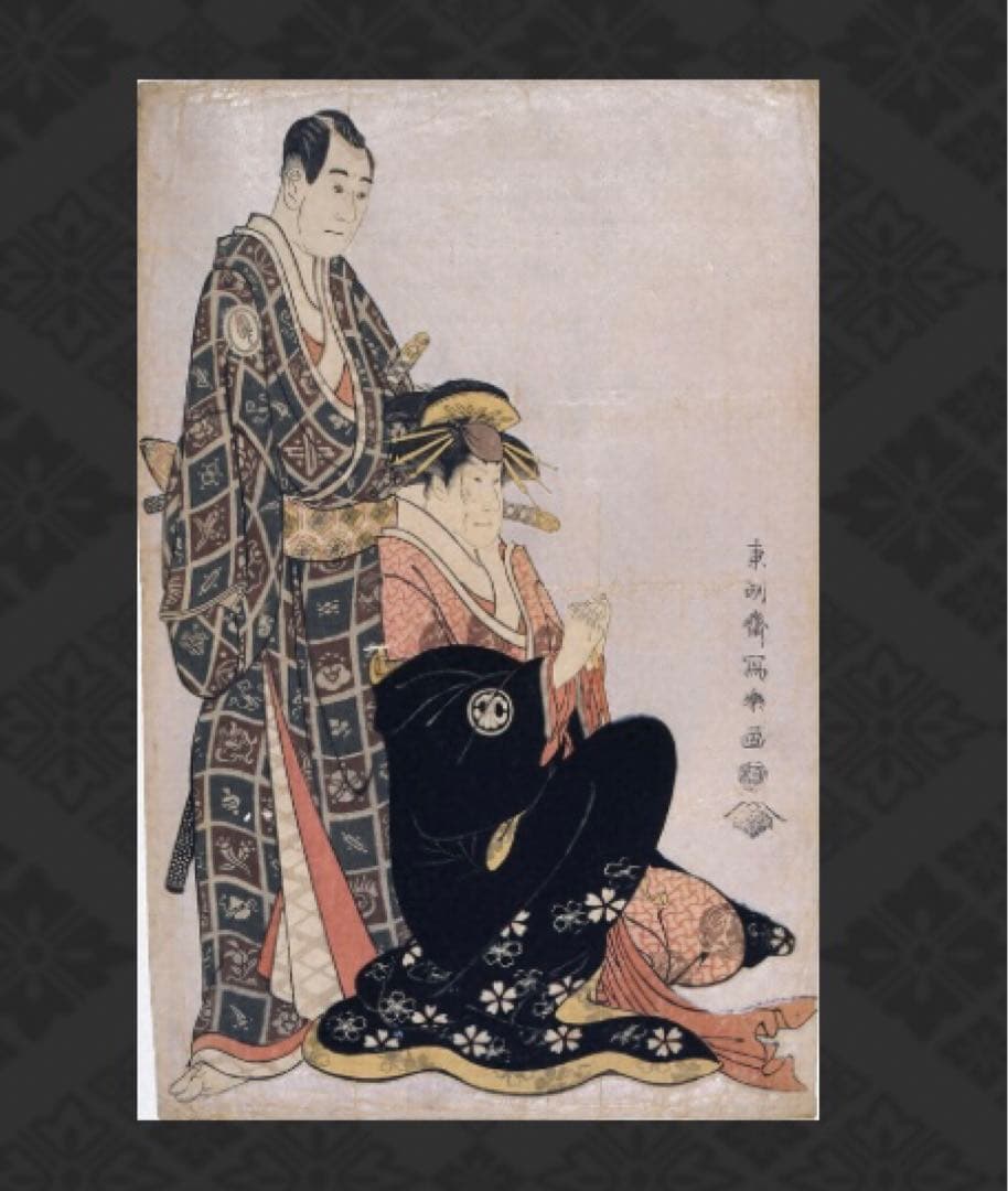 寄木絵画 東洲斎写楽 マーケタリー ウォールアート - メルカリ