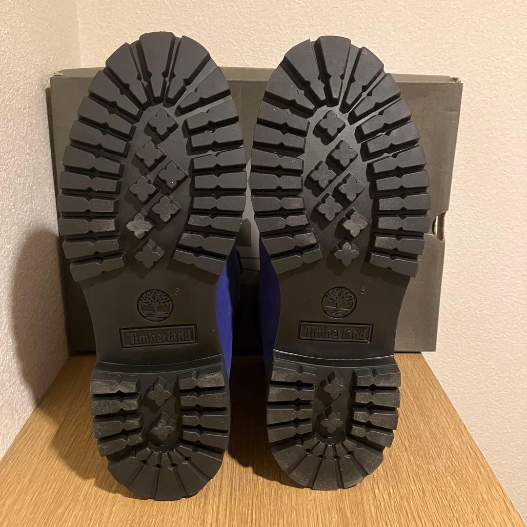 ✨新品✨　Timberland 6インチ　プレミアムブーツ 25.5cm ブルー