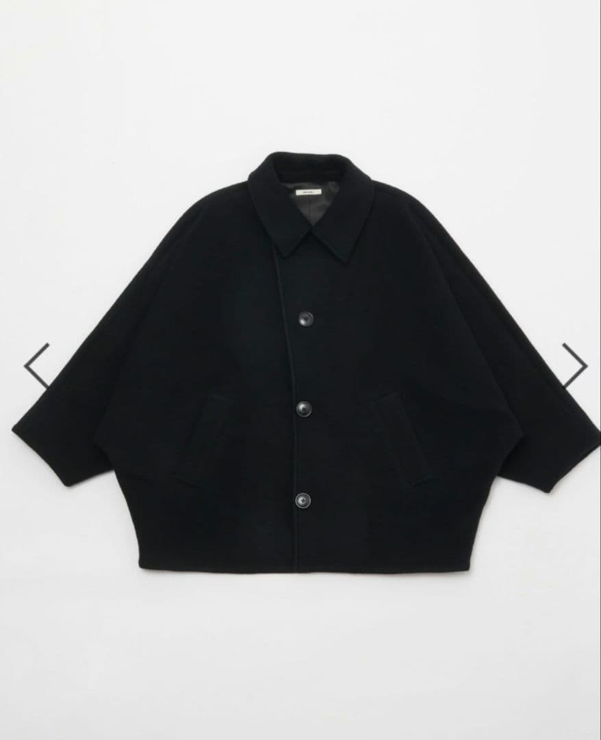 niko and… ライトモッサドルマンジャケットコート ブラック - メルカリ