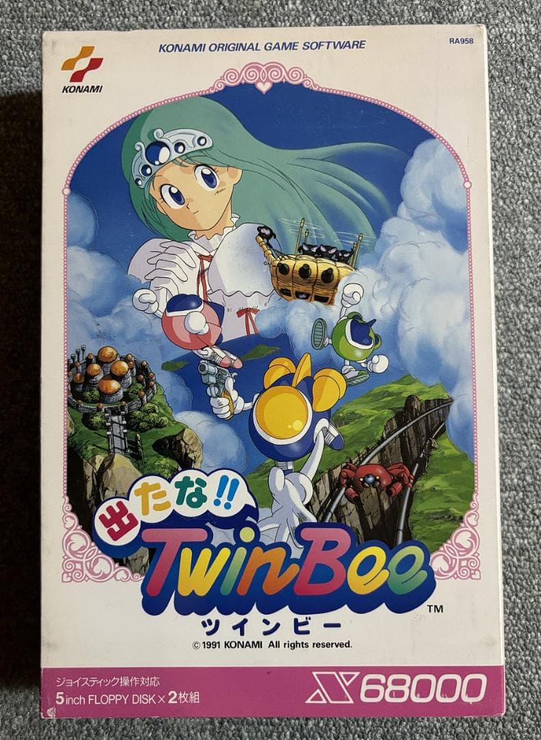X68000用ソフト 出たな!!ツインビー＋店頭デモ同梱版 Yahoo!オークション -「ツインビー」(X68000) (パソコン)の落札相場