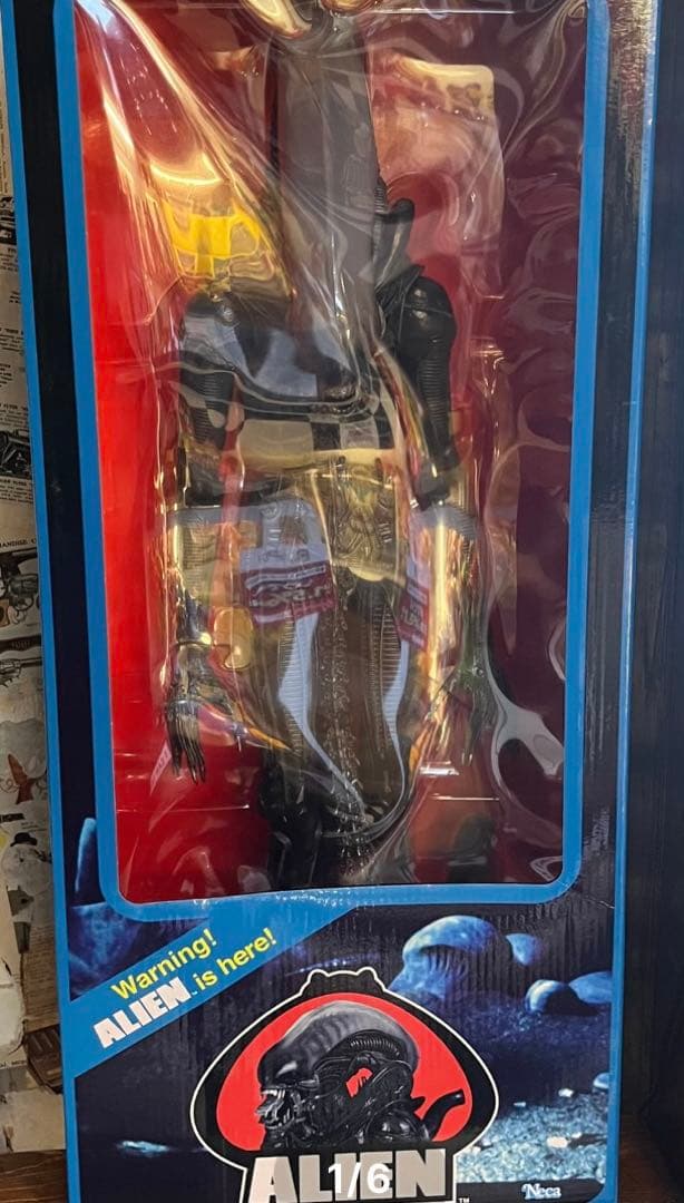 ネカ エイリアン ビッグチャップ 1/4スケールフィギュア 歯が、クチビルが！？ネカ「1/4エイリアン・ビッグチャップ」について