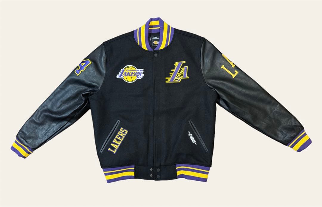 NBA Lakers スタジャン XLサイズ レイカーズ ジャケット - メルカリ