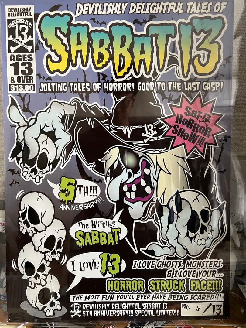 sabbat13【5周年記念】ポスター（A2サイズ） sabbat13【5周年記念】ポスター（A2サイズ） - メルカリ