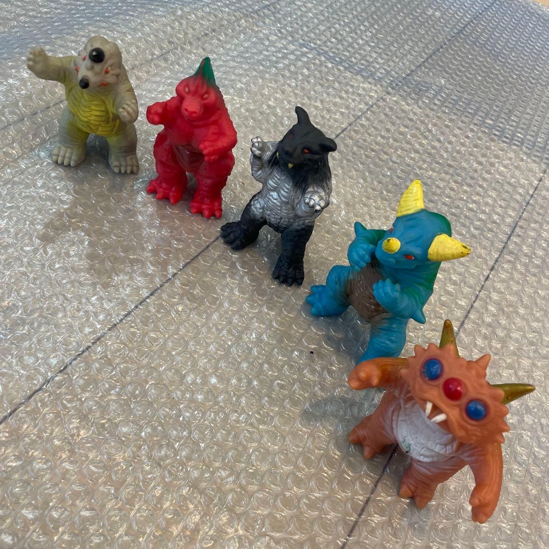 当時物 パチモノソフビ パチ怪獣 無版権 7体まとめ売り ウルトラマン