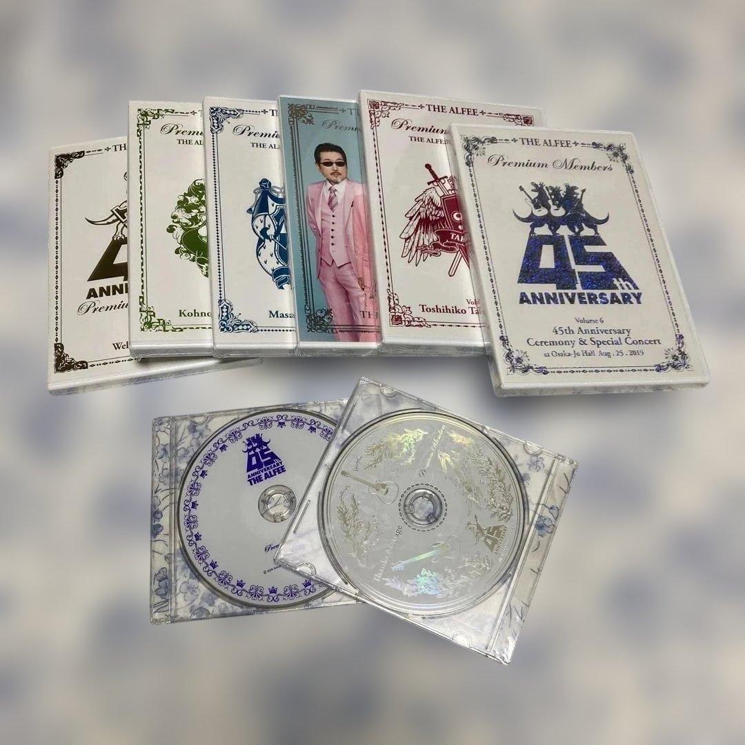THE ALFEE 45周年 Premium限定 DVD全8枚＋記念品 ほぼ完品 - メルカリ