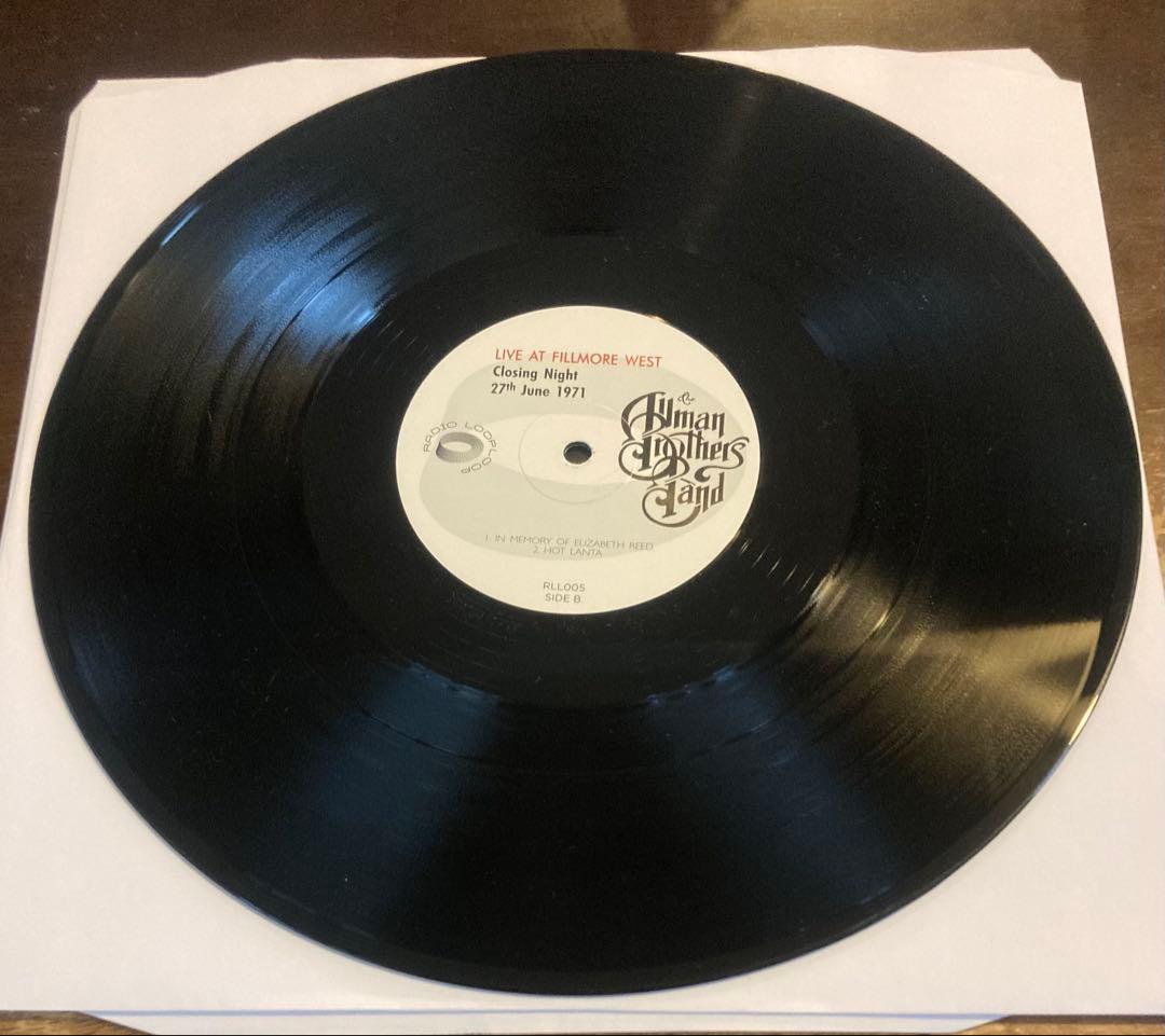 ◾️未発表1971年フィルモアウェスト最終公演□THE ALLMAN BROTHE