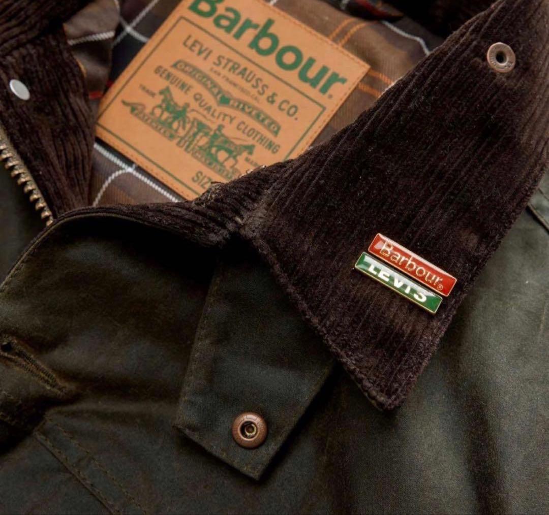 リーバイス x バブアー Type II Waxed Trucker L - メルカリ