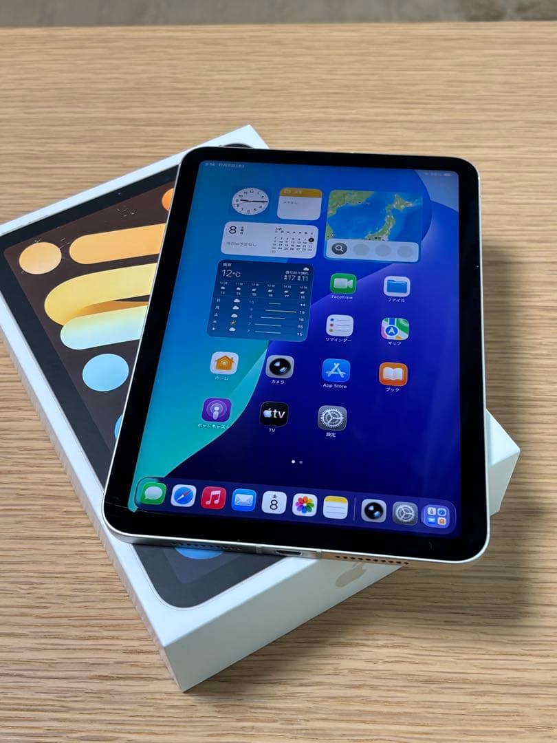 ま*ー様 iPad mini 第6世代セルラーモデル 64GB SIMフリー SIMフリー】iPad mini（第6世代） A15 Bionic 8.3型 Wi-Fi + Cellular