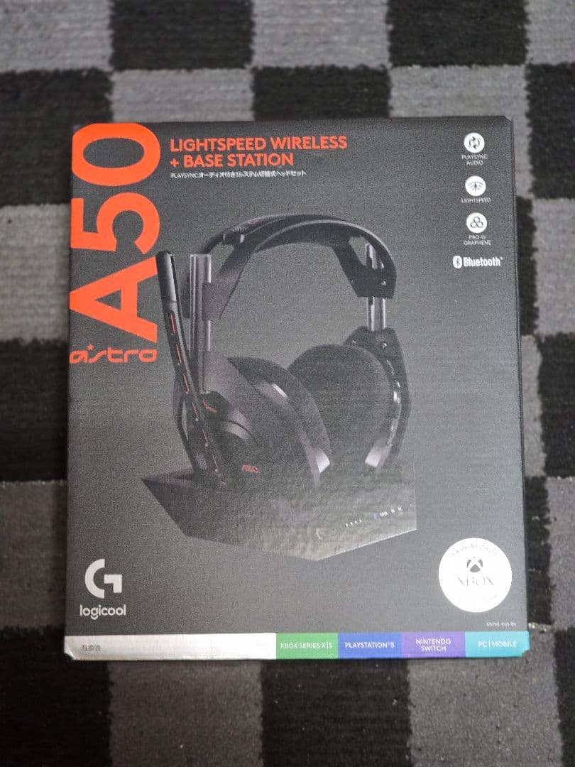 今月中まで出品 極美品 ASTRO A50 GEN5 2年保証付き Logicool ASTRO A50 (Gen 5) ブラック LIGHTSPEED ワイヤレス
