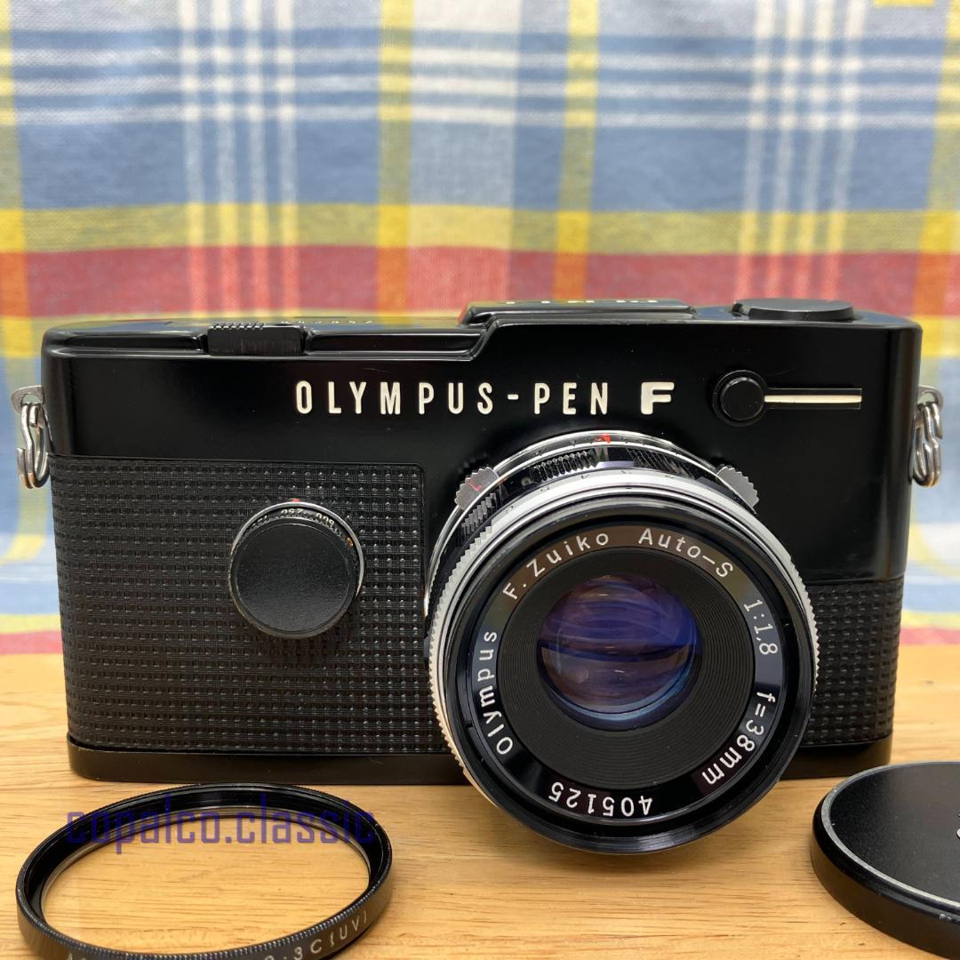 分解整備品・完動品》オリンパス PEN FT ブラック OLYMPUS - フィルム