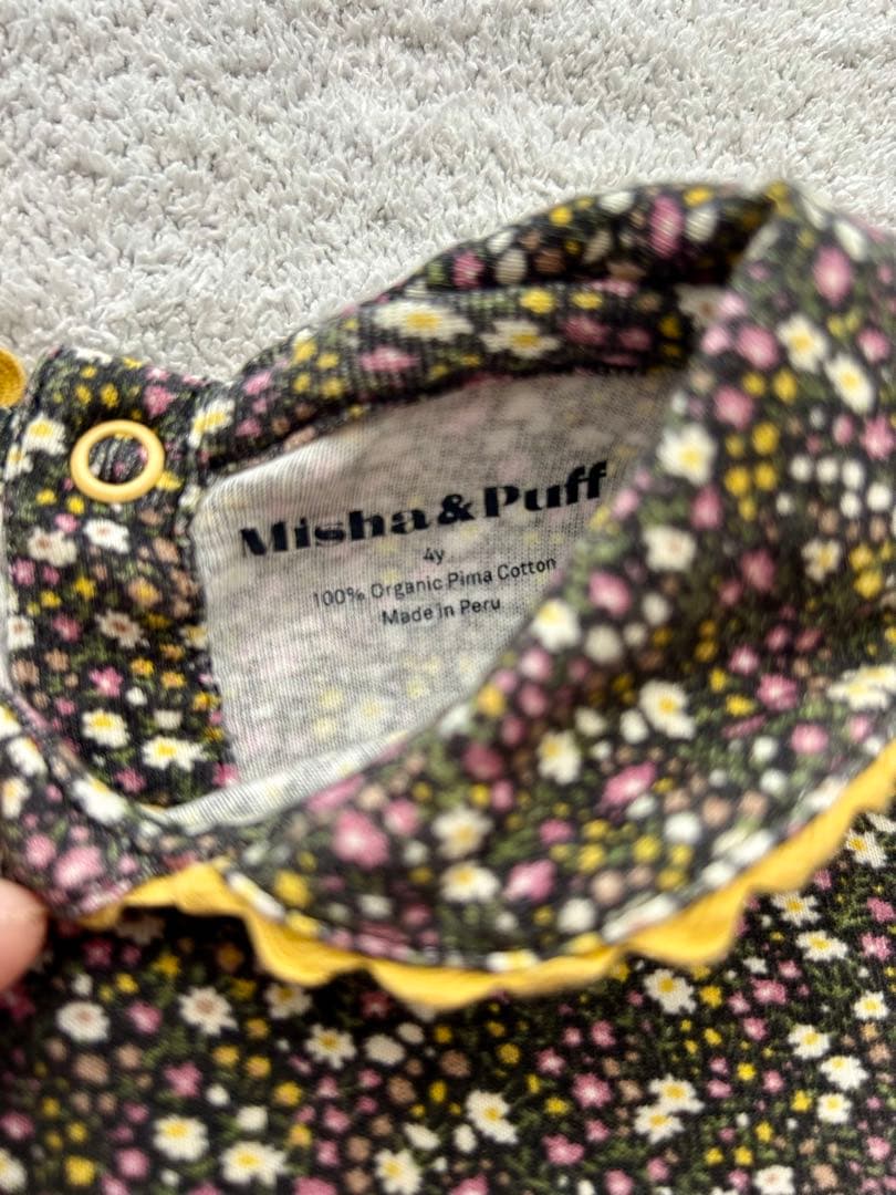 Misha & Puff 花柄 長袖カットソー 4Y - メルカリ