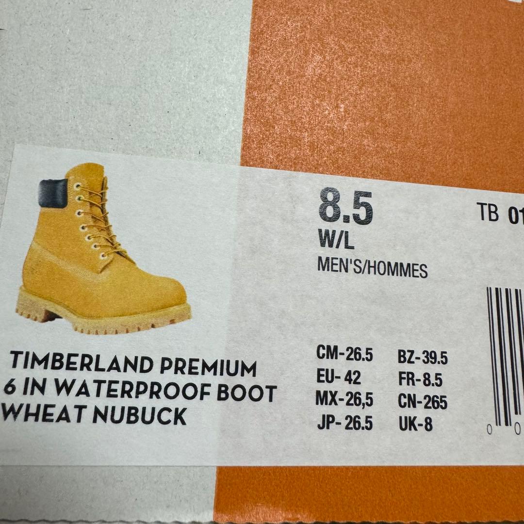 【26.5cm】timberland ティンバーランド 6インチプレミアムブーツ