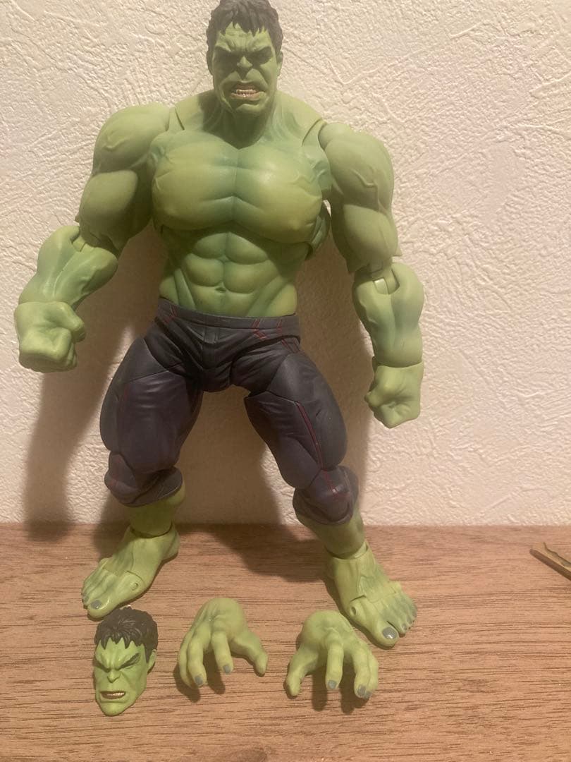 s.h figuarts ハルク カスタムヘッド付 フィギュアーツ s.h figuarts ハルク カスタムヘッド付 フィギュアーツ - メルカリ