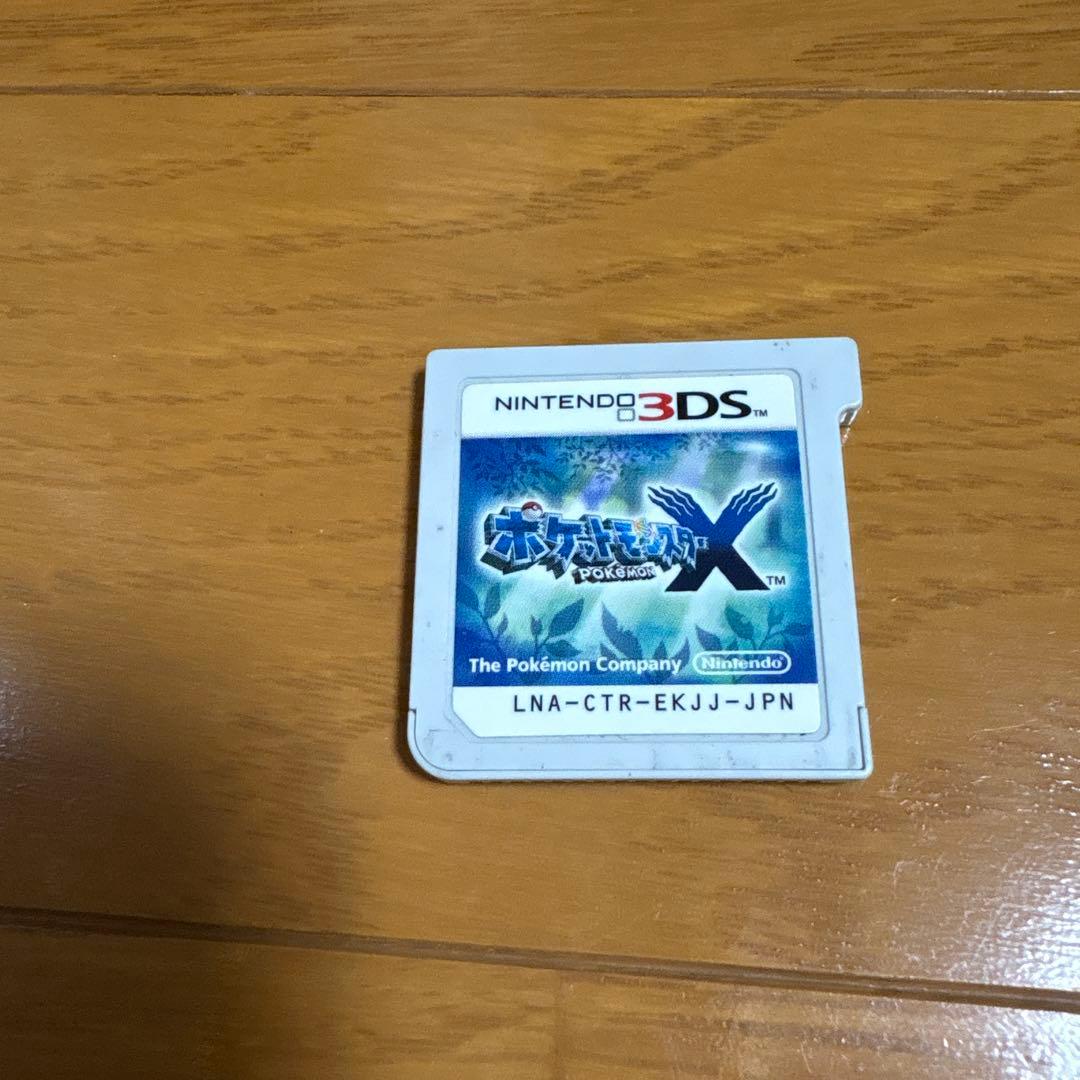 ポケットモンスターX 3DSソフト【動作確認済み・箱なし】 - メルカリ