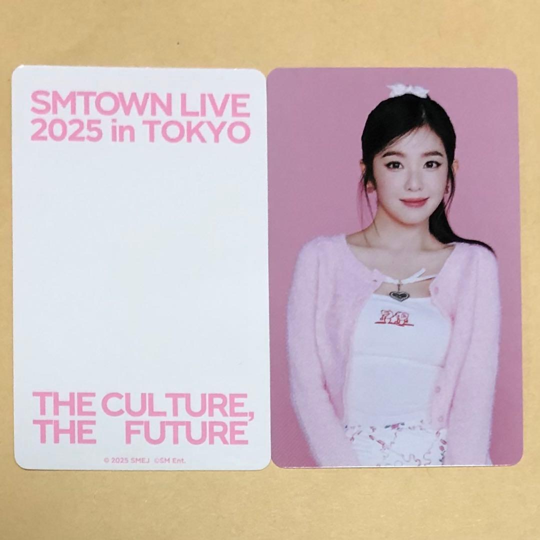SMTOWN 東京 RedVelvet アイリーン IRENE 会場特典 トレカ SMTOWN 2025 トレカ アイリーン red velvet レドベル - メルカリ