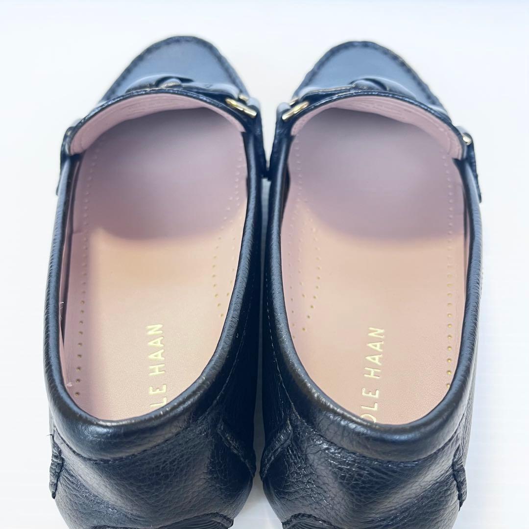 未使用級✨ コールハーン エミーノット ドライバー 黒 レザー 24.5cm