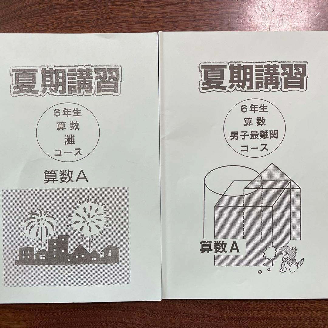 浜学園】小6 夏期講習 灘コース（M灘）