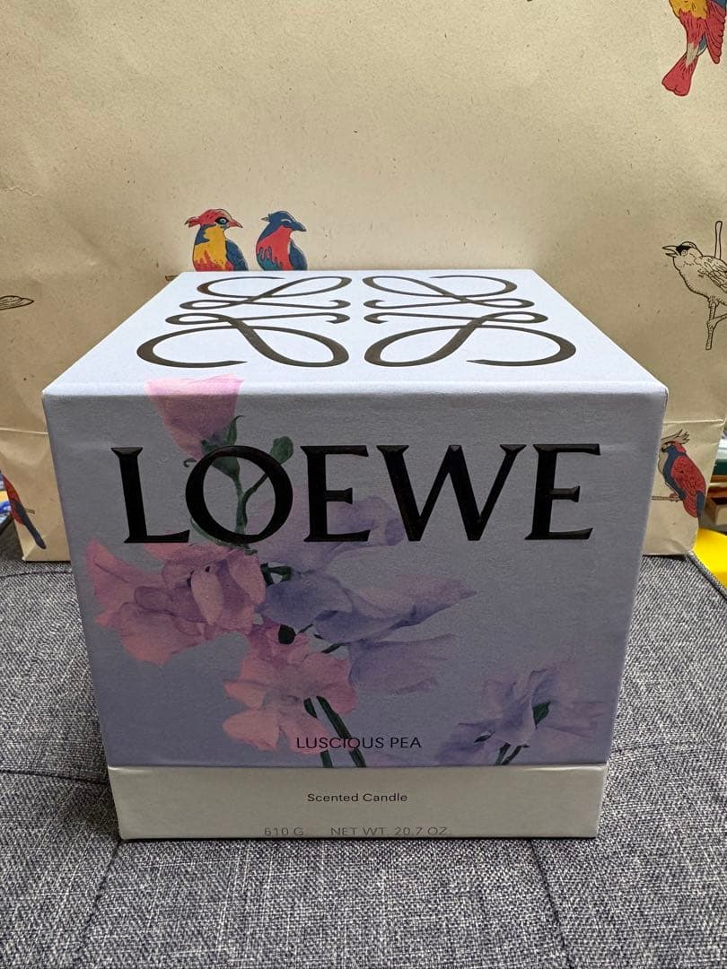 LOEWE Luscious Pea 香り付きキャンドル 610g Loewe Home Scents Luscious Pea Small candle Loewe