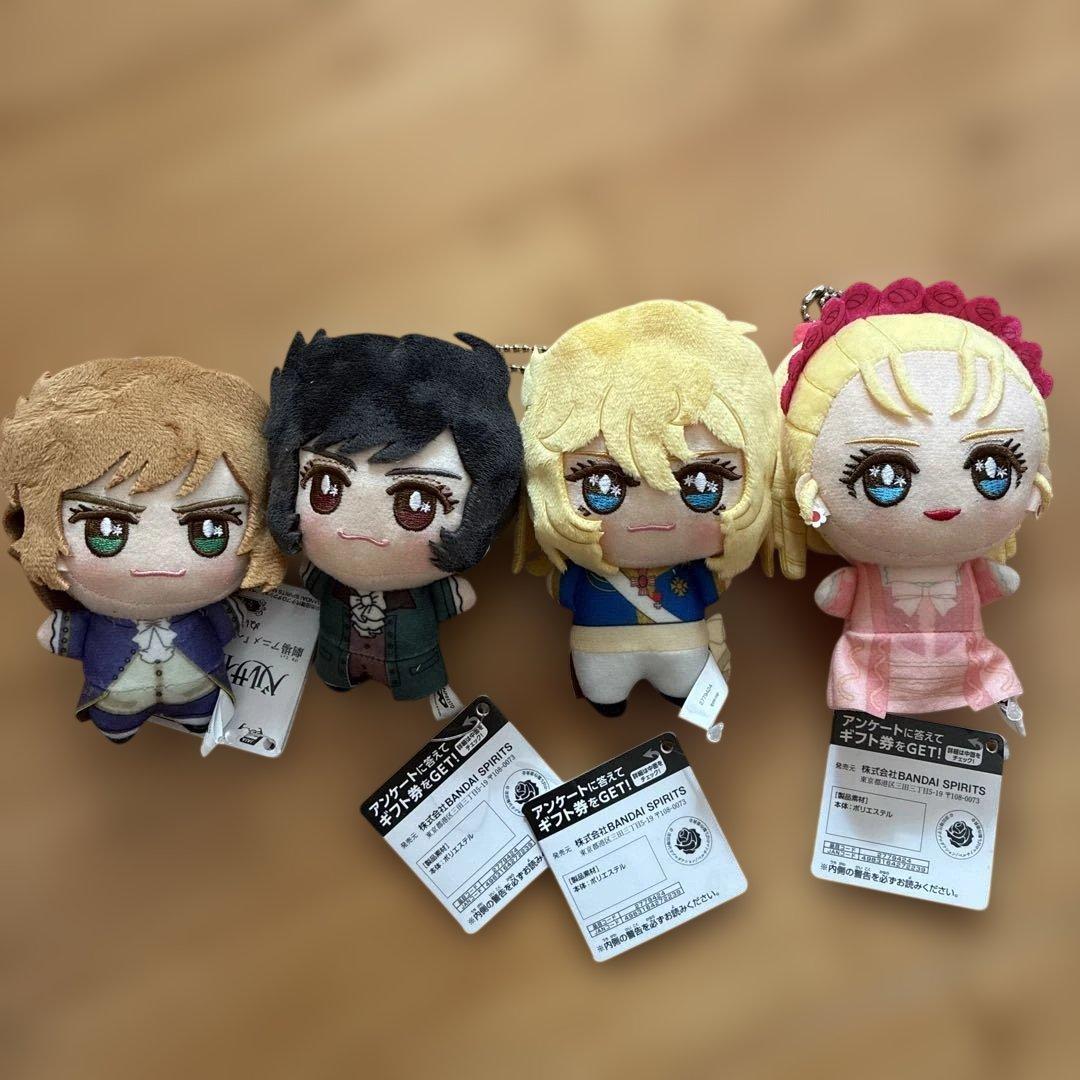 劇場版アニメ ベルサイユのばら ぬいぐるみ ベルばら ナムコ限定