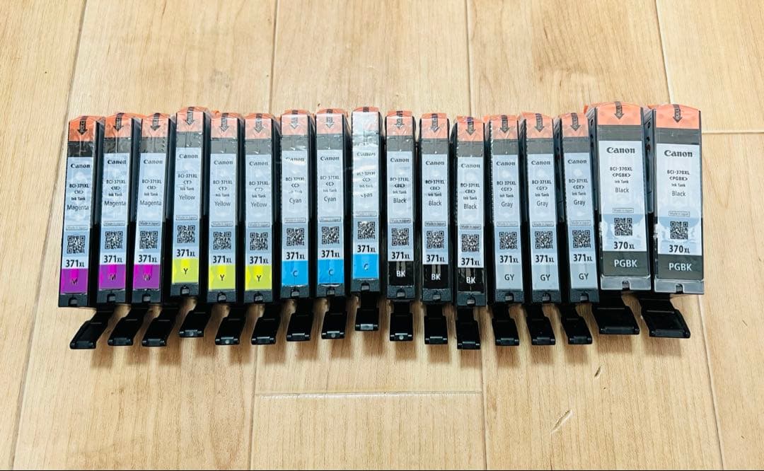 Canon 371XL 370XLインクカートリッジ 17個セット Amazon.co.jp: キヤノン 旧モデル Canon 純正 インクカートリッジ BCI