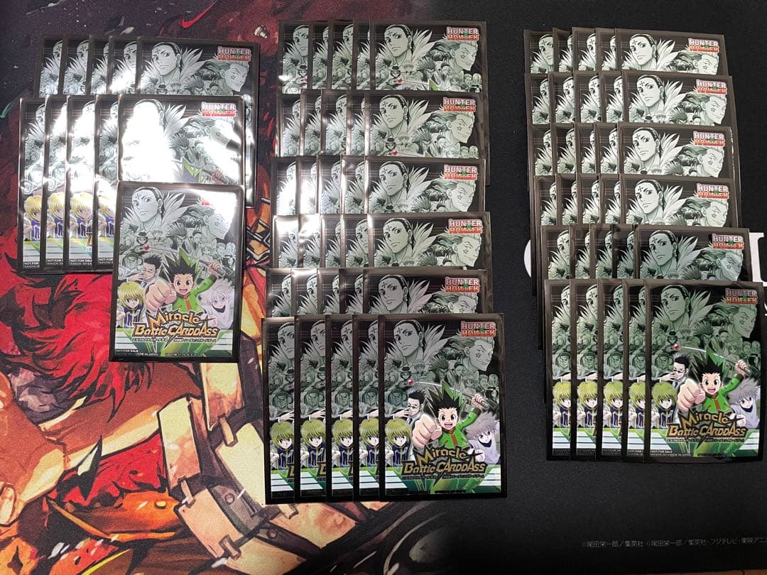 HUNTER × HUNTER ハンターハンター ミラバトスリーブ 限定 Amazon.co.jp: ミラクルバトルカードダス ミラバト ハンターハンター