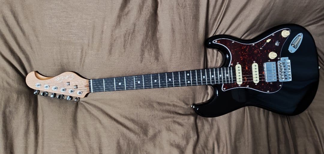 島村楽器WEB限定販売Eris. Nestia ストラトタイプべっ甲ブラック