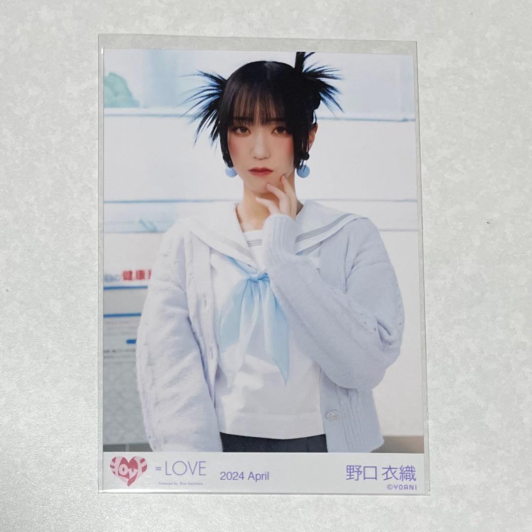 野口衣織 生写真 呪って呪って MV衣装 チュウ - メルカリ