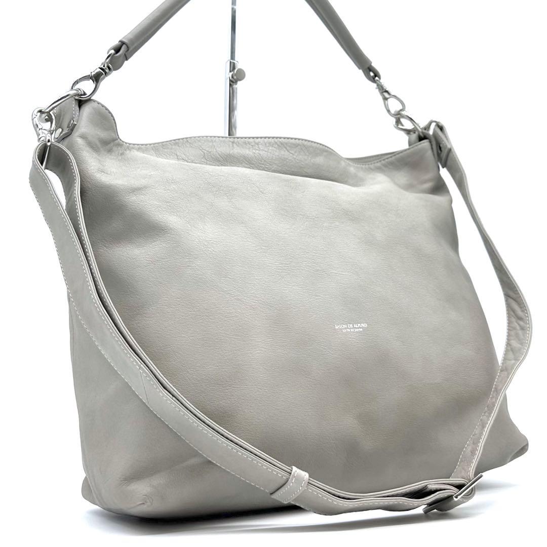 美品✨サロンドアルファード アンジェリーナボックスM 2WAY ショルダーバッグ Amazon | [サロンドアルファード] ショルダーバッグ レザー 本革 2WAY