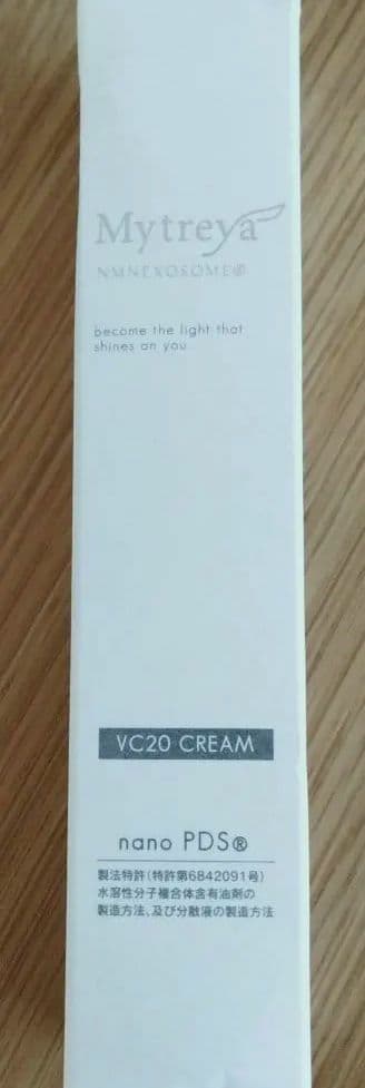 【新品】Mytreya VC20 CREAM 30g 世界初nanoPDS化濃度20％ビタミンCクリーム NMN/エクソソーム配合
