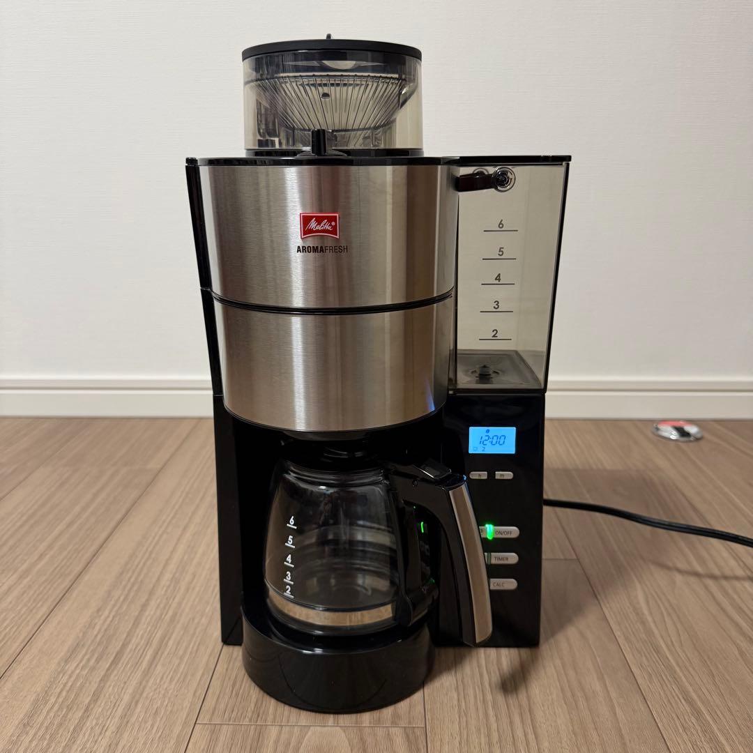 美品】新モデル メリタ アロマフレッシュ 6杯用 AFG622-1B - メルカリ