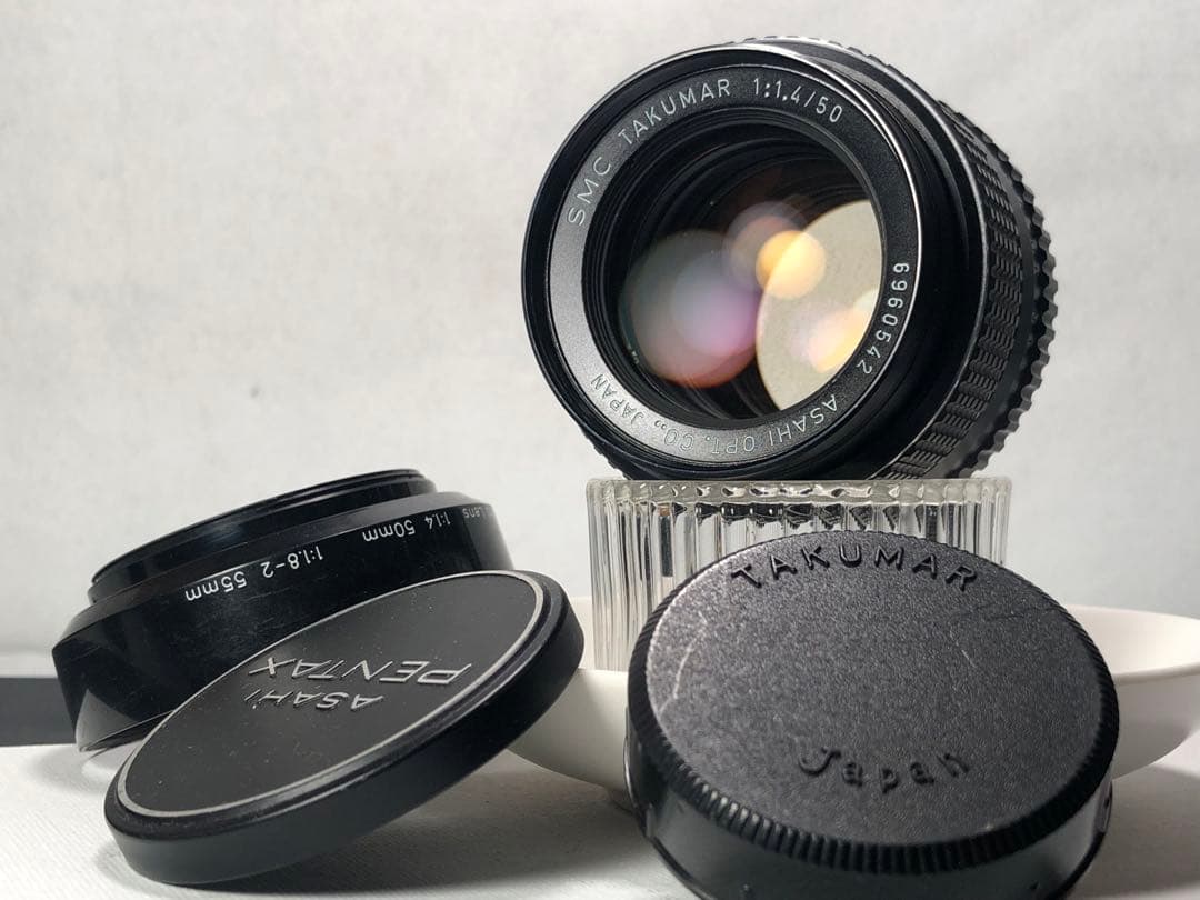 フード付き smc takumar 50mm f1.4 m42