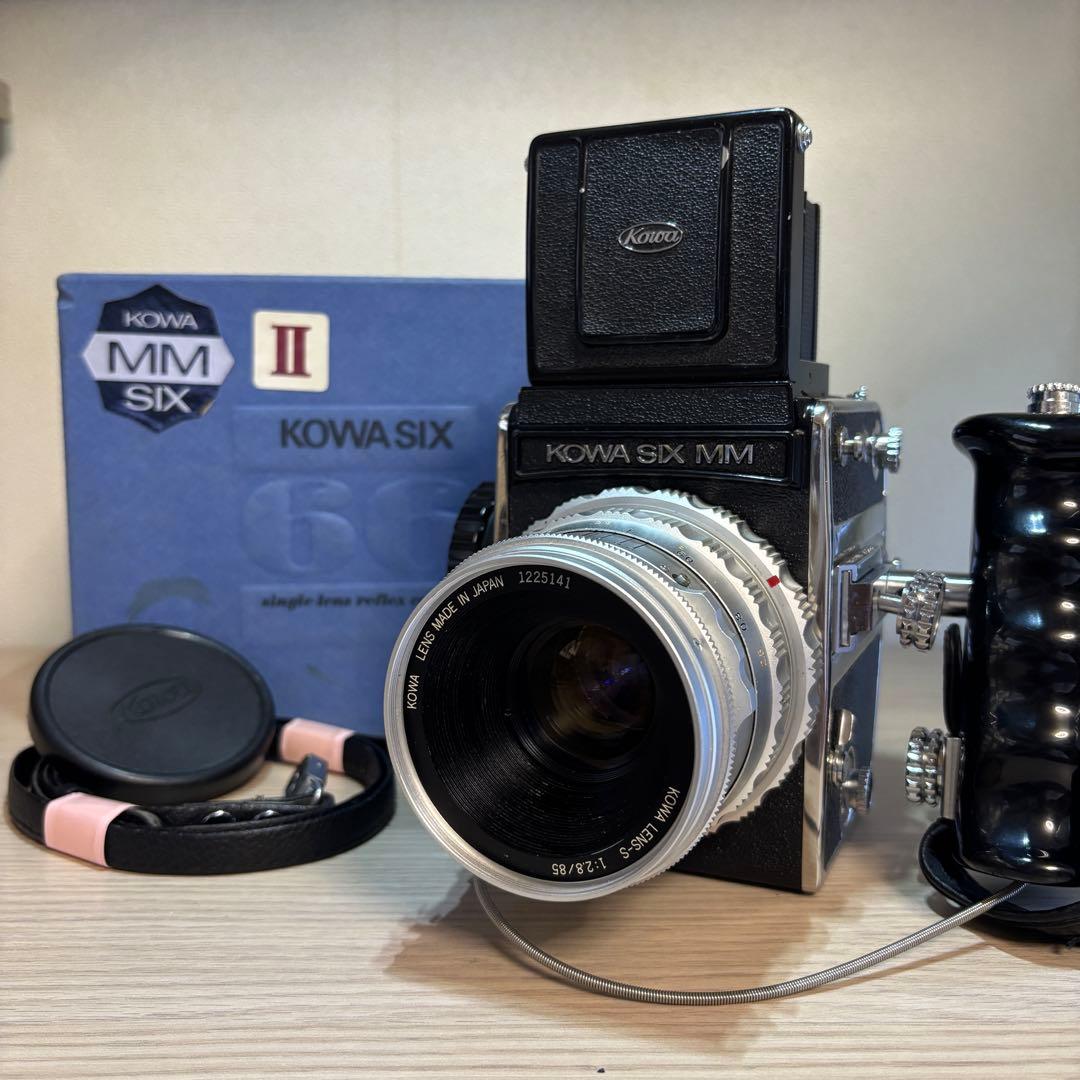Kowa Six MM中判フィルムカメラ 85mm F2.8 楽天市場】コーワ KOWA SIX + 85mm F2.8 中判カメラ 【中古