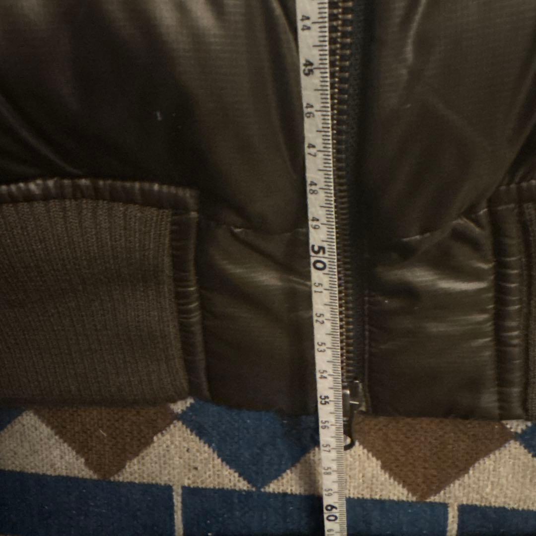 archive ダウンベスト オリーブ 光沢 スカル swag 平成 - メルカリ